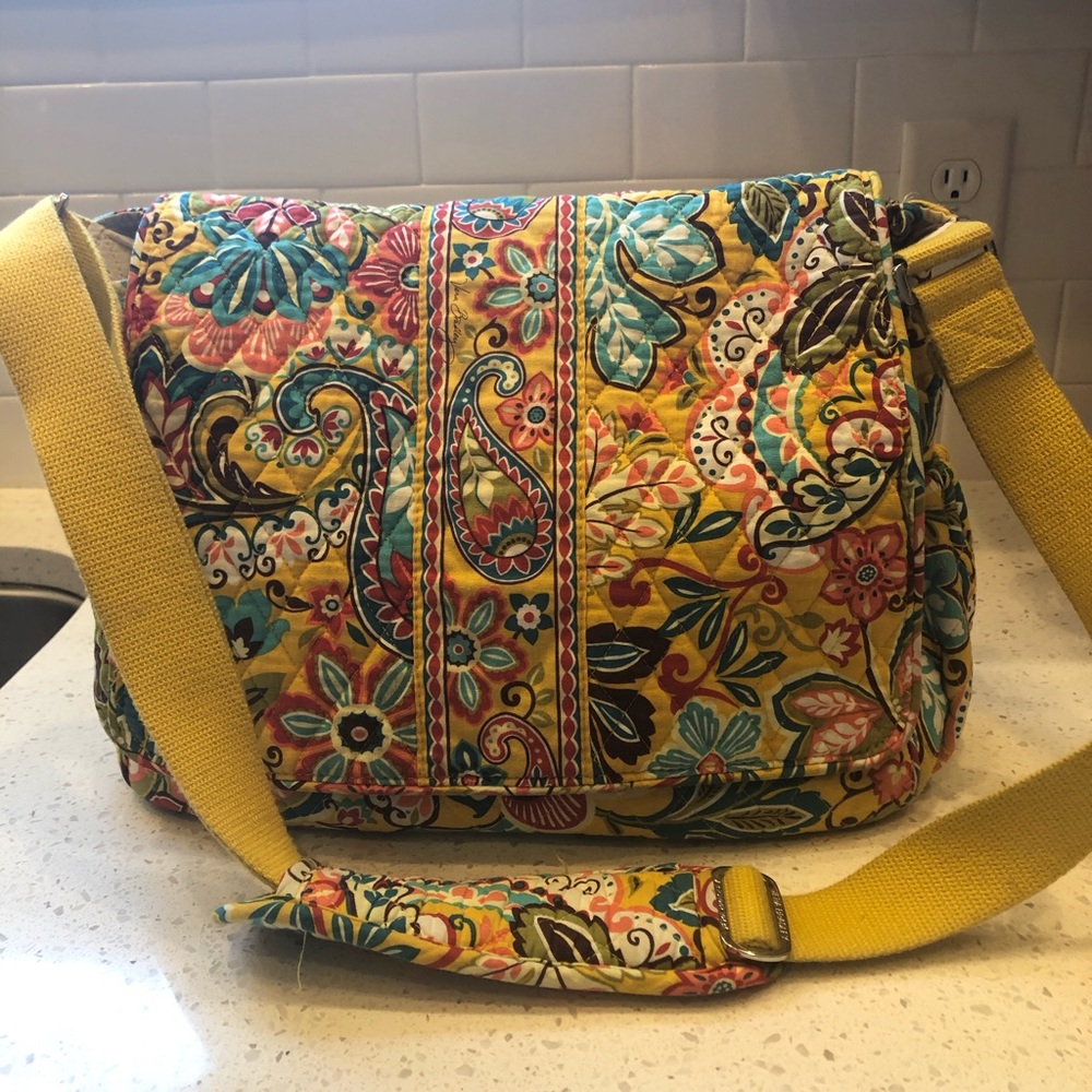 Vera Bradley Messenger-style Diaper Bag